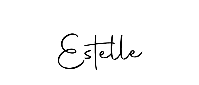 Make a beautiful signature design for name Estelle. With this signature (Autography-DOLnW) style, you can create a handwritten signature for free. Estelle signature style 10 images and pictures png