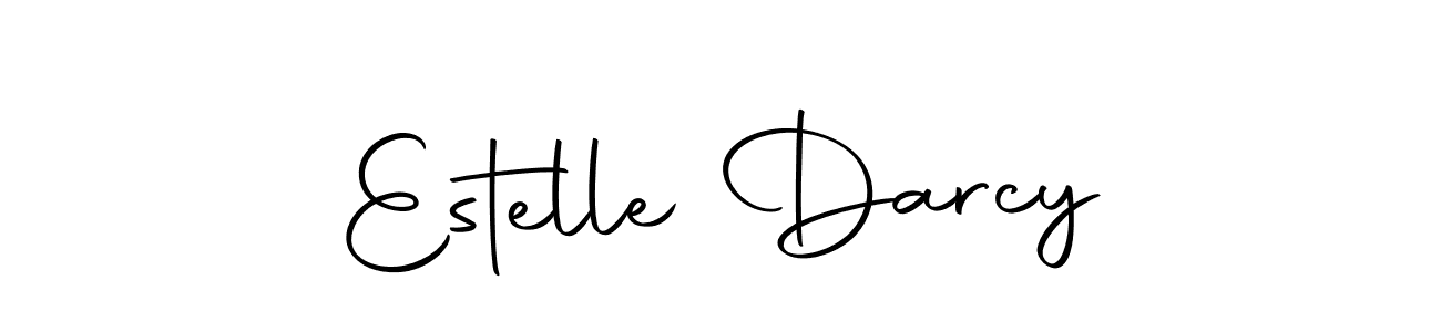 Estelle Darcy stylish signature style. Best Handwritten Sign (Autography-DOLnW) for my name. Handwritten Signature Collection Ideas for my name Estelle Darcy. Estelle Darcy signature style 10 images and pictures png