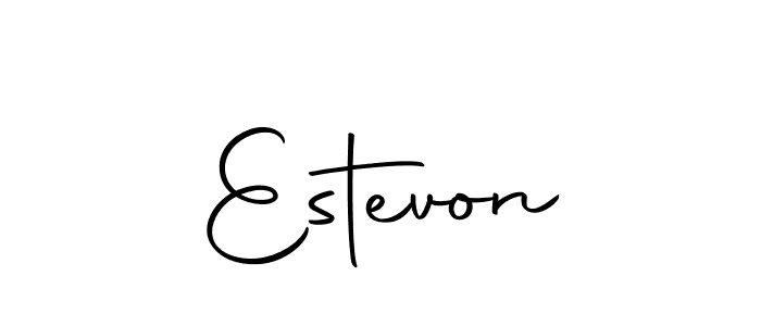 if you are searching for the best signature style for your name Estevon. so please give up your signature search. here we have designed multiple signature styles  using Autography-DOLnW. Estevon signature style 10 images and pictures png