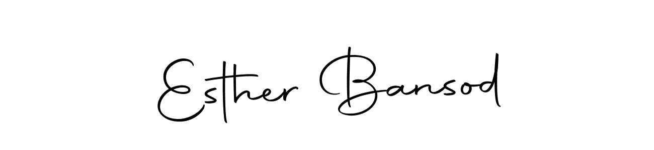 if you are searching for the best signature style for your name Esther Bansod. so please give up your signature search. here we have designed multiple signature styles  using Autography-DOLnW. Esther Bansod signature style 10 images and pictures png