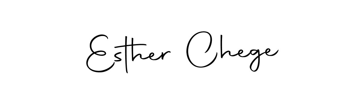 How to make Esther Chege name signature. Use Autography-DOLnW style for creating short signs online. This is the latest handwritten sign. Esther Chege signature style 10 images and pictures png