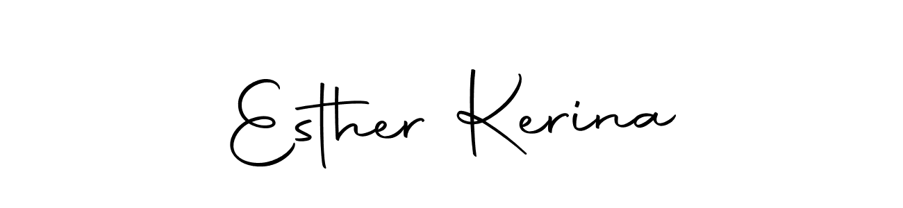 You can use this online signature creator to create a handwritten signature for the name Esther Kerina. This is the best online autograph maker. Esther Kerina signature style 10 images and pictures png