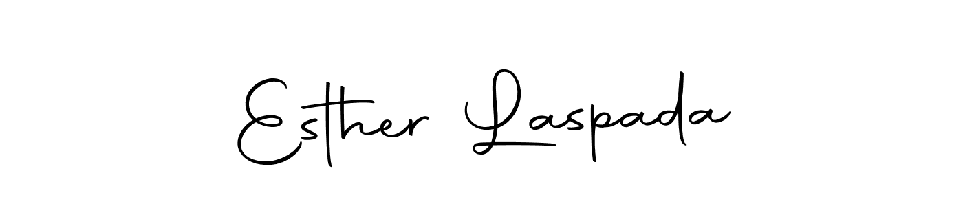 Once you've used our free online signature maker to create your best signature Autography-DOLnW style, it's time to enjoy all of the benefits that Esther Laspada name signing documents. Esther Laspada signature style 10 images and pictures png