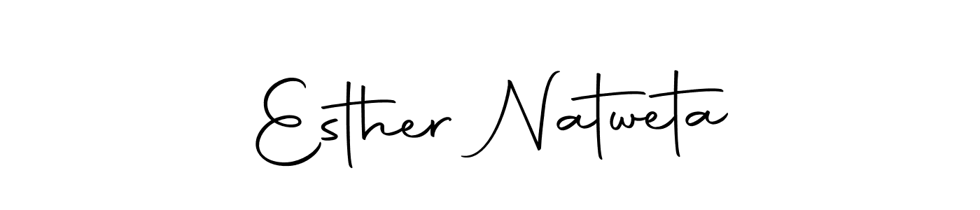 Design your own signature with our free online signature maker. With this signature software, you can create a handwritten (Autography-DOLnW) signature for name Esther Natweta. Esther Natweta signature style 10 images and pictures png