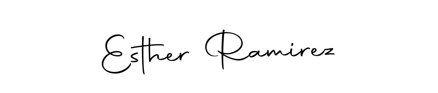 It looks lik you need a new signature style for name Esther Ramirez. Design unique handwritten (Autography-DOLnW) signature with our free signature maker in just a few clicks. Esther Ramirez signature style 10 images and pictures png