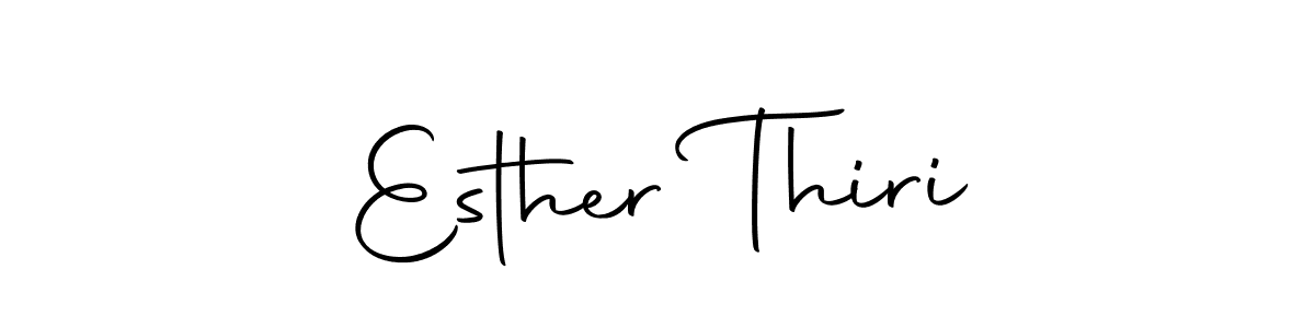 Make a short Esther Thiri signature style. Manage your documents anywhere anytime using Autography-DOLnW. Create and add eSignatures, submit forms, share and send files easily. Esther Thiri signature style 10 images and pictures png