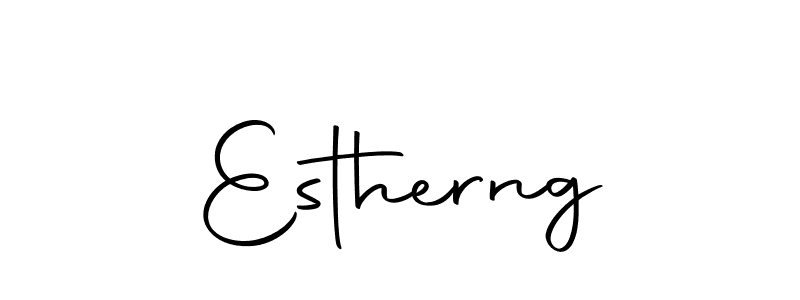 Design your own signature with our free online signature maker. With this signature software, you can create a handwritten (Autography-DOLnW) signature for name Estherng. Estherng signature style 10 images and pictures png