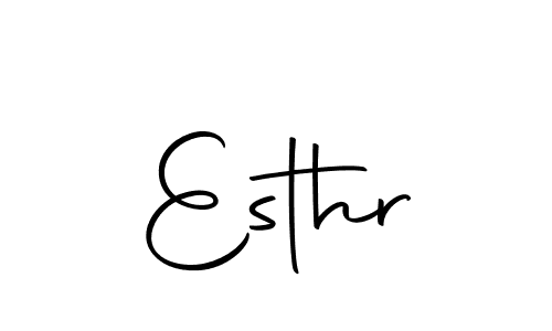Create a beautiful signature design for name Esthr. With this signature (Autography-DOLnW) fonts, you can make a handwritten signature for free. Esthr signature style 10 images and pictures png