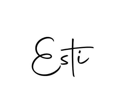 Make a short Esti signature style. Manage your documents anywhere anytime using Autography-DOLnW. Create and add eSignatures, submit forms, share and send files easily. Esti signature style 10 images and pictures png