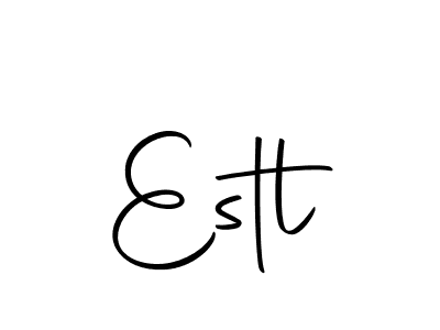 The best way (Autography-DOLnW) to make a short signature is to pick only two or three words in your name. The name Estl include a total of six letters. For converting this name. Estl signature style 10 images and pictures png