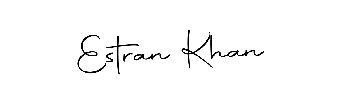 Estran Khan stylish signature style. Best Handwritten Sign (Autography-DOLnW) for my name. Handwritten Signature Collection Ideas for my name Estran Khan. Estran Khan signature style 10 images and pictures png
