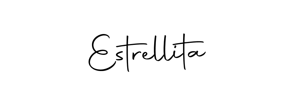 You should practise on your own different ways (Autography-DOLnW) to write your name (Estrellita) in signature. don't let someone else do it for you. Estrellita signature style 10 images and pictures png