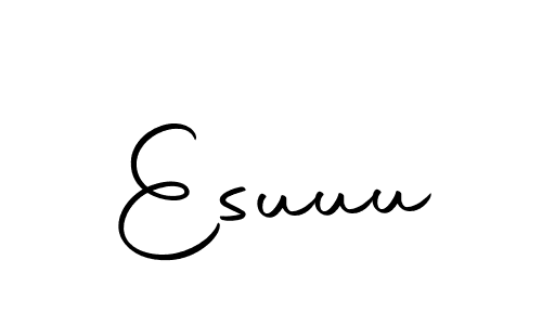 Make a short Esuuu signature style. Manage your documents anywhere anytime using Autography-DOLnW. Create and add eSignatures, submit forms, share and send files easily. Esuuu signature style 10 images and pictures png