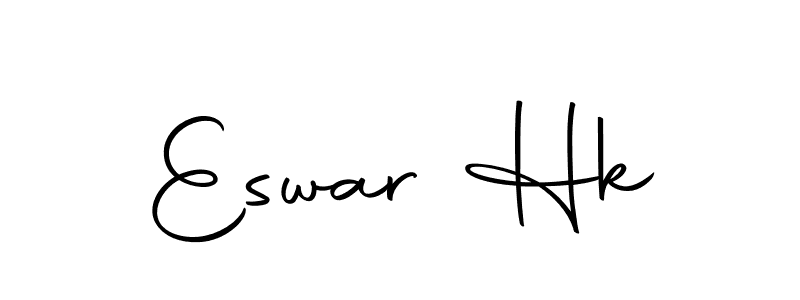 Similarly Autography-DOLnW is the best handwritten signature design. Signature creator online .You can use it as an online autograph creator for name Eswar Hk. Eswar Hk signature style 10 images and pictures png