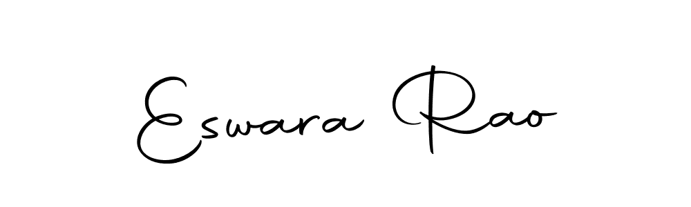 You can use this online signature creator to create a handwritten signature for the name Eswara Rao. This is the best online autograph maker. Eswara Rao signature style 10 images and pictures png