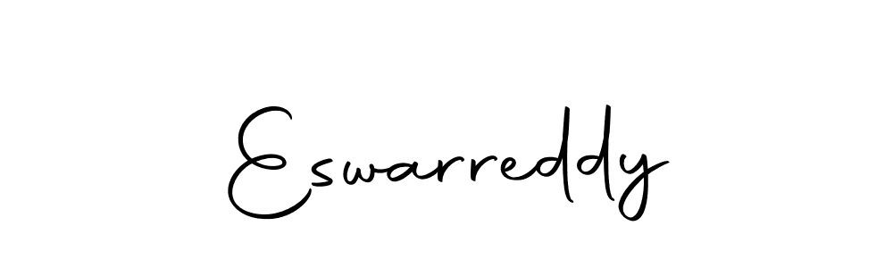 Create a beautiful signature design for name Eswarreddy. With this signature (Autography-DOLnW) fonts, you can make a handwritten signature for free. Eswarreddy signature style 10 images and pictures png