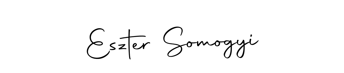 How to make Eszter Somogyi signature? Autography-DOLnW is a professional autograph style. Create handwritten signature for Eszter Somogyi name. Eszter Somogyi signature style 10 images and pictures png