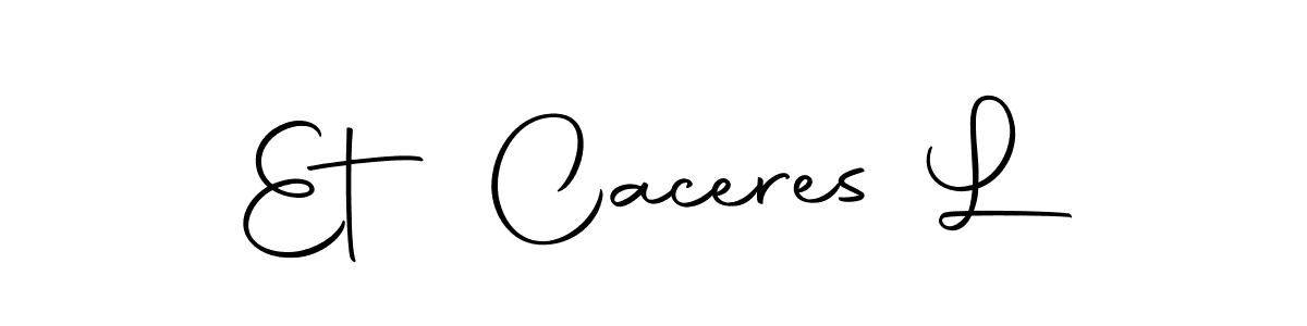 Here are the top 10 professional signature styles for the name Et Caceres L. These are the best autograph styles you can use for your name. Et Caceres L signature style 10 images and pictures png