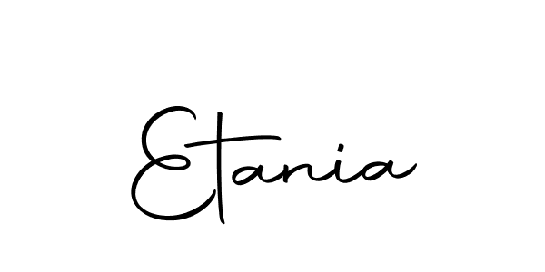 You should practise on your own different ways (Autography-DOLnW) to write your name (Etania) in signature. don't let someone else do it for you. Etania signature style 10 images and pictures png