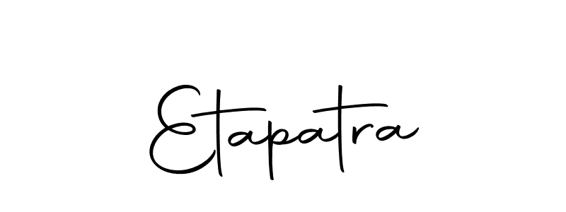 Make a beautiful signature design for name Etapatra. Use this online signature maker to create a handwritten signature for free. Etapatra signature style 10 images and pictures png