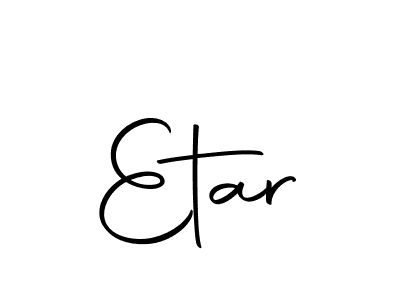 How to make Etar signature? Autography-DOLnW is a professional autograph style. Create handwritten signature for Etar name. Etar signature style 10 images and pictures png