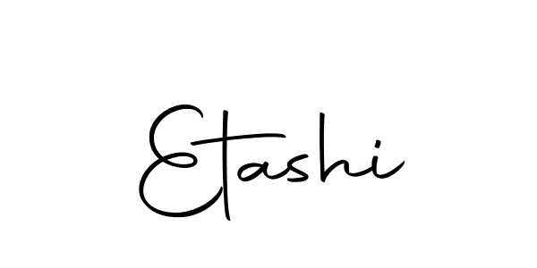 Design your own signature with our free online signature maker. With this signature software, you can create a handwritten (Autography-DOLnW) signature for name Etashi. Etashi signature style 10 images and pictures png
