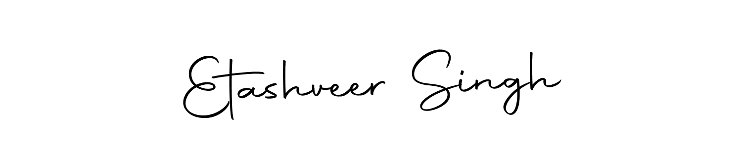 Create a beautiful signature design for name Etashveer Singh. With this signature (Autography-DOLnW) fonts, you can make a handwritten signature for free. Etashveer Singh signature style 10 images and pictures png