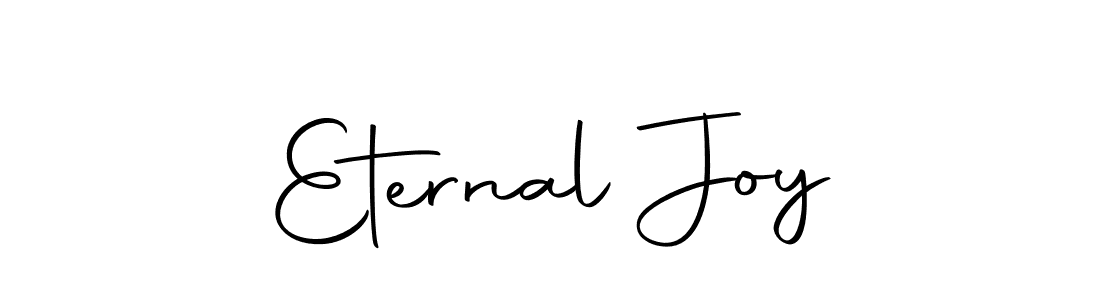 Create a beautiful signature design for name Eternal Joy. With this signature (Autography-DOLnW) fonts, you can make a handwritten signature for free. Eternal Joy signature style 10 images and pictures png
