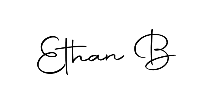 How to make Ethan B name signature. Use Autography-DOLnW style for creating short signs online. This is the latest handwritten sign. Ethan B signature style 10 images and pictures png