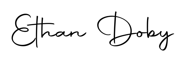 Make a beautiful signature design for name Ethan Doby. Use this online signature maker to create a handwritten signature for free. Ethan Doby signature style 10 images and pictures png