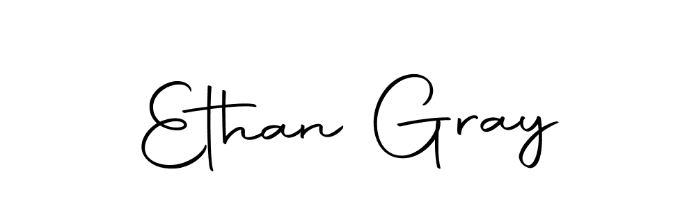 Design your own signature with our free online signature maker. With this signature software, you can create a handwritten (Autography-DOLnW) signature for name Ethan Gray. Ethan Gray signature style 10 images and pictures png