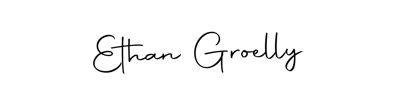 How to make Ethan Groelly name signature. Use Autography-DOLnW style for creating short signs online. This is the latest handwritten sign. Ethan Groelly signature style 10 images and pictures png