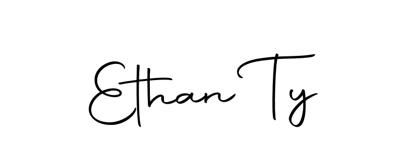 Make a beautiful signature design for name Ethan Ty. With this signature (Autography-DOLnW) style, you can create a handwritten signature for free. Ethan Ty signature style 10 images and pictures png