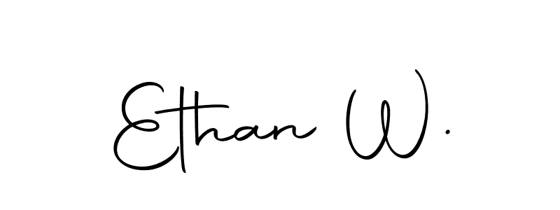 Similarly Autography-DOLnW is the best handwritten signature design. Signature creator online .You can use it as an online autograph creator for name Ethan W.. Ethan W. signature style 10 images and pictures png