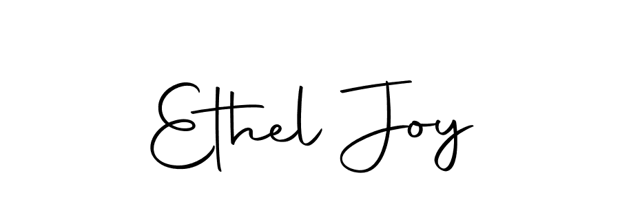 Design your own signature with our free online signature maker. With this signature software, you can create a handwritten (Autography-DOLnW) signature for name Ethel Joy. Ethel Joy signature style 10 images and pictures png