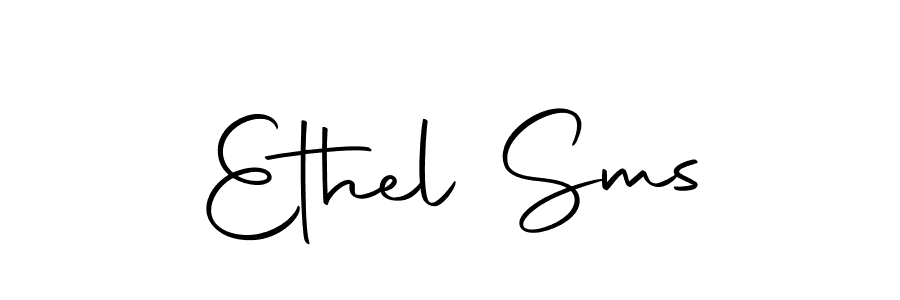 It looks lik you need a new signature style for name Ethel Sms. Design unique handwritten (Autography-DOLnW) signature with our free signature maker in just a few clicks. Ethel Sms signature style 10 images and pictures png