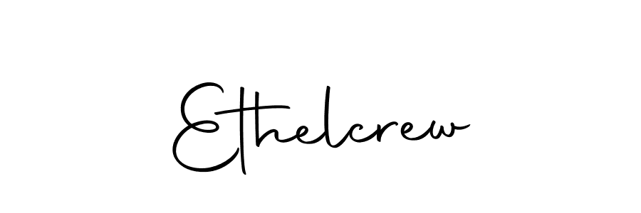 Autography-DOLnW is a professional signature style that is perfect for those who want to add a touch of class to their signature. It is also a great choice for those who want to make their signature more unique. Get Ethelcrew name to fancy signature for free. Ethelcrew signature style 10 images and pictures png