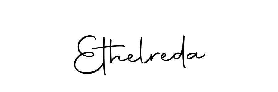 You should practise on your own different ways (Autography-DOLnW) to write your name (Ethelreda) in signature. don't let someone else do it for you. Ethelreda signature style 10 images and pictures png