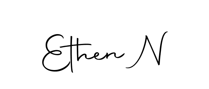 Once you've used our free online signature maker to create your best signature Autography-DOLnW style, it's time to enjoy all of the benefits that Ethen N name signing documents. Ethen N signature style 10 images and pictures png