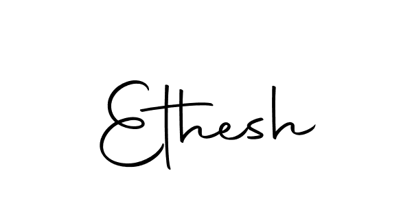 Create a beautiful signature design for name Ethesh. With this signature (Autography-DOLnW) fonts, you can make a handwritten signature for free. Ethesh signature style 10 images and pictures png