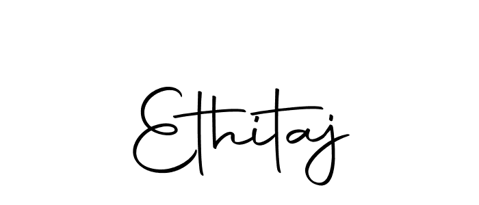 Make a beautiful signature design for name Ethitaj. With this signature (Autography-DOLnW) style, you can create a handwritten signature for free. Ethitaj signature style 10 images and pictures png