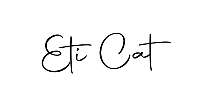 Similarly Autography-DOLnW is the best handwritten signature design. Signature creator online .You can use it as an online autograph creator for name Eti Cat. Eti Cat signature style 10 images and pictures png