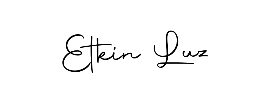 Autography-DOLnW is a professional signature style that is perfect for those who want to add a touch of class to their signature. It is also a great choice for those who want to make their signature more unique. Get Etkin Luz name to fancy signature for free. Etkin Luz signature style 10 images and pictures png