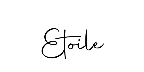 Use a signature maker to create a handwritten signature online. With this signature software, you can design (Autography-DOLnW) your own signature for name Etoile. Etoile signature style 10 images and pictures png