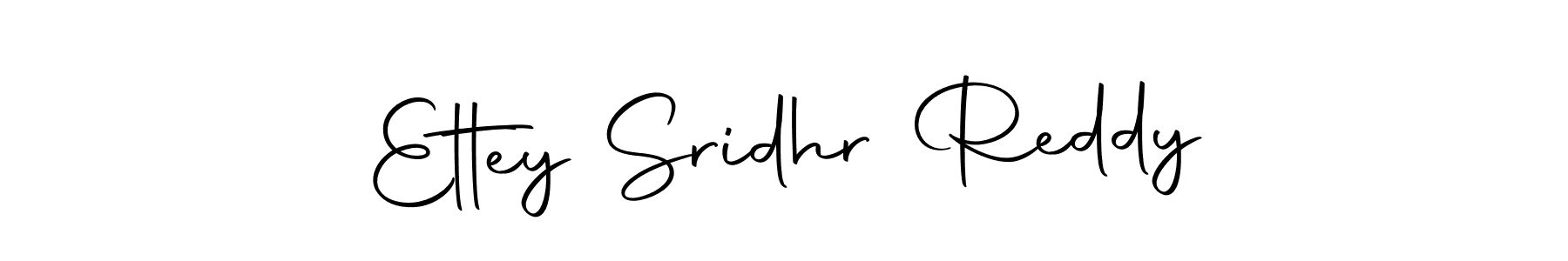 How to make Ettey Sridhr Reddy signature? Autography-DOLnW is a professional autograph style. Create handwritten signature for Ettey Sridhr Reddy name. Ettey Sridhr Reddy signature style 10 images and pictures png