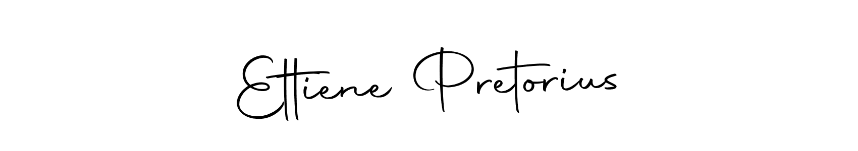 Create a beautiful signature design for name Ettiene Pretorius. With this signature (Autography-DOLnW) fonts, you can make a handwritten signature for free. Ettiene Pretorius signature style 10 images and pictures png