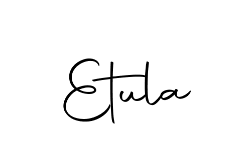 Etula stylish signature style. Best Handwritten Sign (Autography-DOLnW) for my name. Handwritten Signature Collection Ideas for my name Etula. Etula signature style 10 images and pictures png