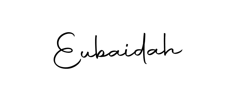 Make a beautiful signature design for name Eubaidah. With this signature (Autography-DOLnW) style, you can create a handwritten signature for free. Eubaidah signature style 10 images and pictures png