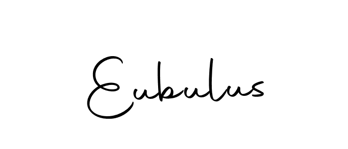 The best way (Autography-DOLnW) to make a short signature is to pick only two or three words in your name. The name Eubulus include a total of six letters. For converting this name. Eubulus signature style 10 images and pictures png