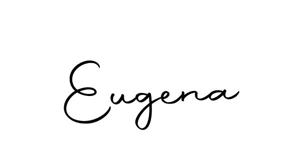 Eugena stylish signature style. Best Handwritten Sign (Autography-DOLnW) for my name. Handwritten Signature Collection Ideas for my name Eugena. Eugena signature style 10 images and pictures png